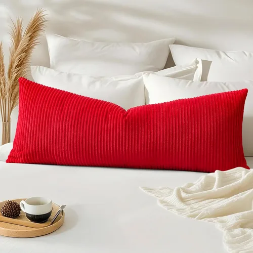 Miniatura 176 de Artscope Fundas de Almohada de Pana a Rayas Acogedoras Súper Suaves Decorativas Cuadradas Fundas de Cojín para Sofá Sillón Dormitorio Decoración