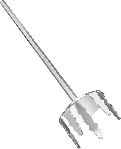 Onlyfire - Extractor de cerdo de 3 pulgadas, triturador de carne de acero inoxidable ultraafilado mejorado utilizado con taladro manual estándar
