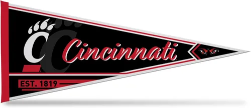 Miniatura 27 de Rico Industries NCAA Banderín Clásico de Fieltro para Decoración de Pared de 12" x 30" - Ideal para Decoración del Hogar/Dormitorio/Cueva de Hombre
