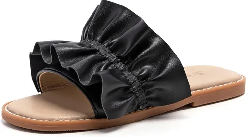 Miniatura 22 de THEE BRON Lindas pantuflas para niñas, sandalias elegantes para niños pequeños y niños