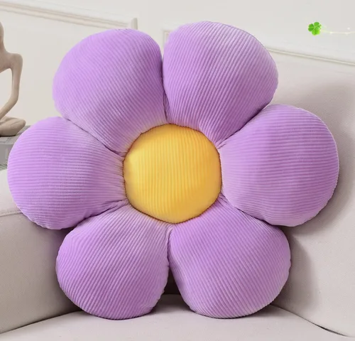 Miniatura 20 de Almohada de Flores, Linda Almohada Decorativa Cojín de Margaritas 15.75" Blanco Almohadas Decorativas para el Hogar para Cama, Sofá, Sillón