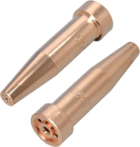 Miniatura 13 de RIVERWELD Puntas de corte de acetileno 6290 tamaño 2 y 6290-2 para soplete de cortador de oxígeno Oxy Oxyfuel hecho de cobre, paquete de 2
