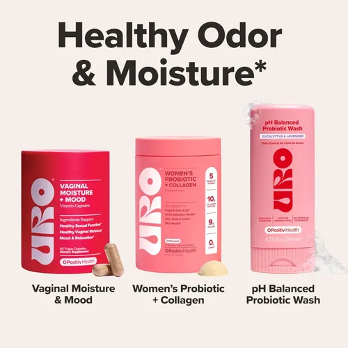 Miniatura 8 de URO - Probiótico + péptidos de colágeno en polvo para mujer, salud vaginal, de la piel y del intestino en una cucharada diaria, con péptidos
