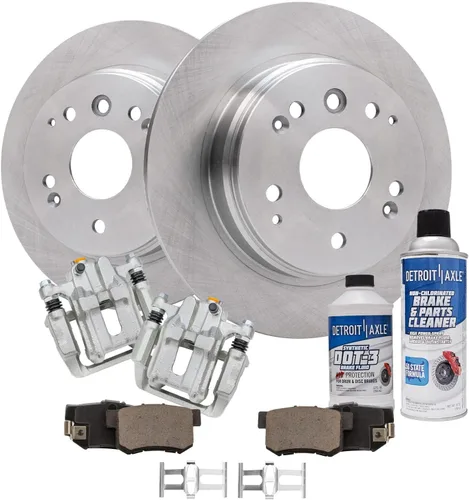 Miniatura 72 de Detroit Axle - Rotores de freno para Nissan NV2500 NV3500 NV1500 NV1500 2012-2021, repuesto de rotores de freno de disco: rotor delantero de 14.17