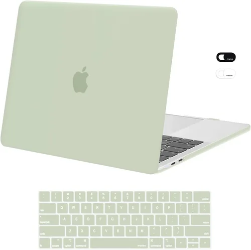 Miniatura 19 de MOSISO - Carcasa rígida de plástico, compatible con MacBook Pro de 13 pulgadas y cubierta para teclado y cámara web