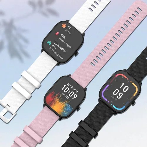 Miniatura 7 de TiMOVO Correa deportiva compatible con Amazfit GTS 2 Mini/GTS 4 Mini/GTR Mini/GTR 1.654 pulgadas/Amazfit Bip 3/3 Pro/Amazfit GTS/GTS 2 3 4
