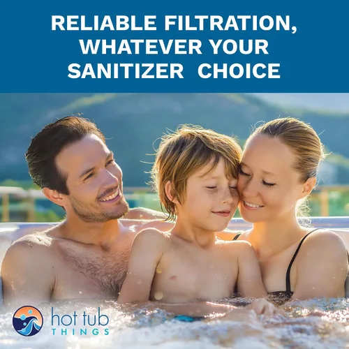 Miniatura 6 de 6540-502 Hot Tub Things Cartucho de filtro de repuesto para spas Sundance (2002-2024), tecnología MicroClean, captura aceites y residuos finos
