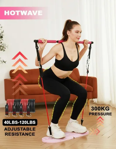 Miniatura 4 de HOTWAVE Push Up Board Fitness, Portable Foldable 20 in 1 Push Up Bar at Home Gym, Pushup Handles for Floor. Professional Strength Training Equipment