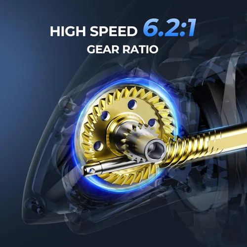 Miniatura 8 de KastKing ReKon Saltwater Spinning Fishing Reel – Up to 55LBs Max Drag Big Game Fishing Reel - Innovative NyliTech Body- Water Resistant - MaxiDur