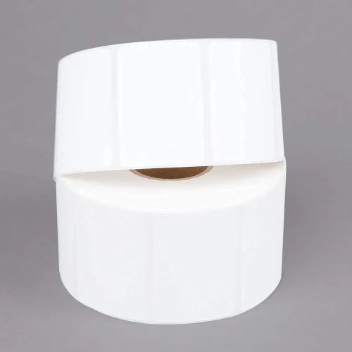 Miniatura 2 de VisionTechShop LST-801B, 58 x 40 mm (2.283" x 1.575"), UPC, 700 por rollo, 12 rollos/caja, en blanco