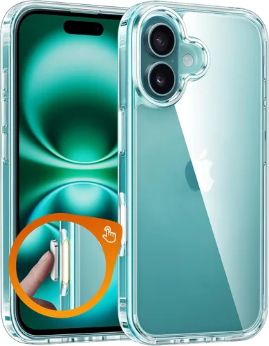 Miniatura 242 de FNTCASE Funda para iPhone 13 Pro-Max: Fundas magnéticas transparentes compatibles con Magsafe Slim anti amarillamiento protección contra caídas