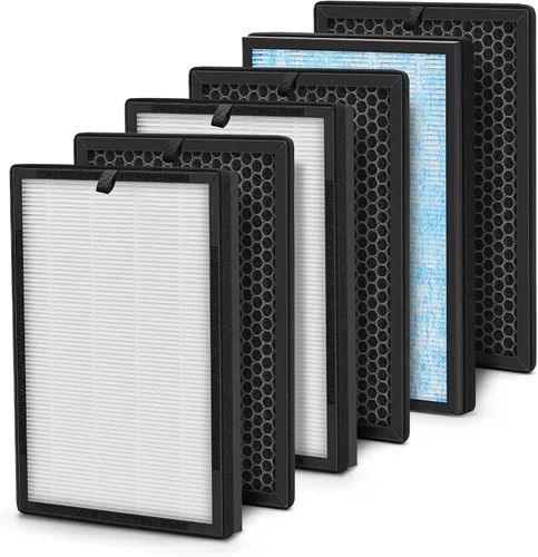 Miniatura 11 de [1 juego] Juego de filtros de repuesto HEPA de 8L compatibles con filtros de aire Okaysou Airmax de 8 L, filtro Airmax de 3 etapas de 8L, filtro