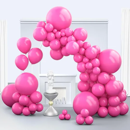 Miniatura 29 de Globos color beige, 150 unidades de diferentes tamaños, paquete de globos de 18 pulgadas, 12 pulgadas, 10 pulgadas, 5 pulgadas, color marfil crema