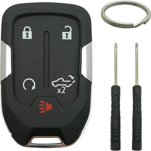 Miniatura 8 de Carcasa de repuesto para llavero inteligente compatible con GMC Acadia Terrain 2019 2020 2021 2022 cubierta de control remoto de coche con entrada