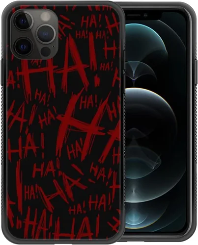 Funda compatible con iPhone 11, funda protectora Joker Laughter para hombres y mujeres, goma de silicona suave totalmente envuelta, marco Joker Risas