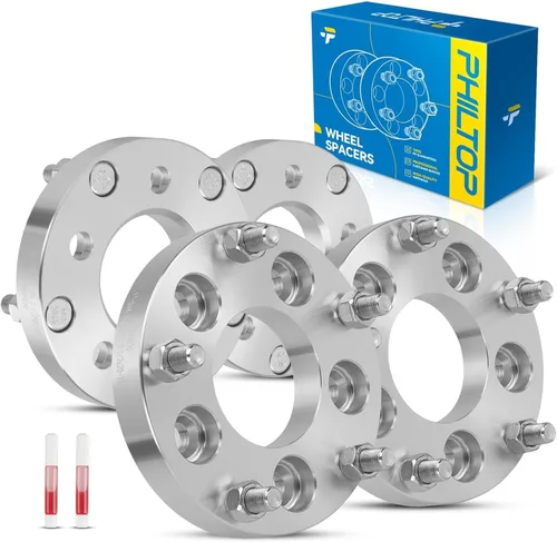 Miniatura 56 de PHILTOP Espaciador de rueda de 4 x 4 de 2 pulgadas, espaciadores de rueda centrados en las lengüetas para Polaris Trail Boss 330 2003-2013, Trail