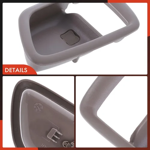 Miniatura 7 de A-Premium Manija para puerta interior del lado del conductor delantera o trasera izquierda compatible con Toyota Tundra 2004-2006 Crew Cab, Sequoia