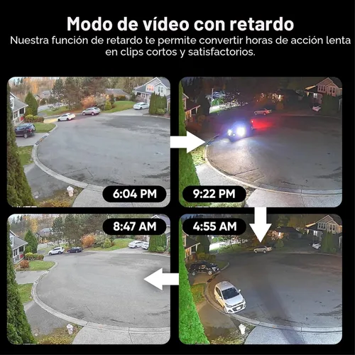 Miniatura 10 de Wyze Cámara de ventana, cámara de seguridad WiFi HD para interiores, visión nocturna a color mejorada, antirreflejo, detección de movimiento