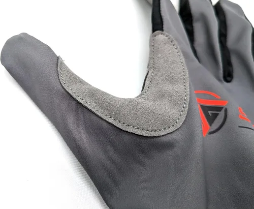 Miniatura 4 de Sharp Gauge Cycling Gloves for Adult Men or Women, Full-Finger, Road Bike, All Mountain Bike, Enduro, MTB, Trail, Gravel, Padded, Washable Nylon
