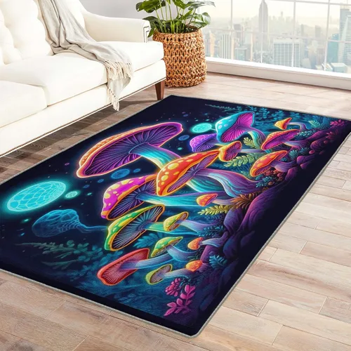 Miniatura 33 de Alfombra de camión monstruo y decoración del hogar, alfombra de 5 x 8 pies, alfombras para niños, alfombra para sala de estar, dormitorio, alfombra