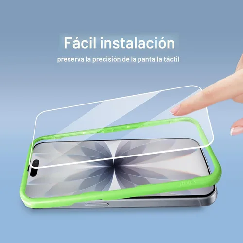 Miniatura 6 de Ailun Paquete de 3 Protectores de Pantalla para iPhone 17 / iPhone 16 Pro [6.3 pulgadas] con Marco de Instalación, Compatible con Dynamic Island