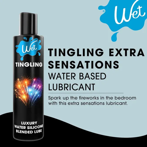 Miniatura 2 de Wet Cool Tingle - Lubricante de excitación a base de agua, lubricante de refrigeración personal de primera calidad para hombres, mujeres y parejas