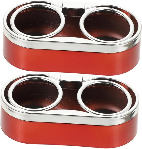 Miniatura 11 de Soporte de doble taza automático para coches, camiones y SUV, soporte estable para bebidas de automóvil, organizador de bebidas de doble agujero