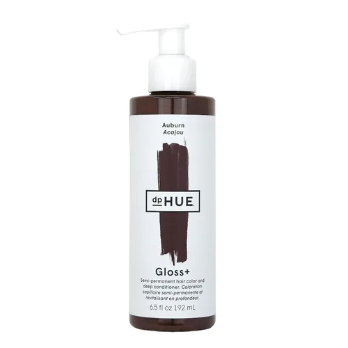 dpHUE Gloss+, Auburn - Aumenta la decoloración y el color del cabello decolorado - 8-12 aplicaciones por botella - Dura hasta 8 lavados
