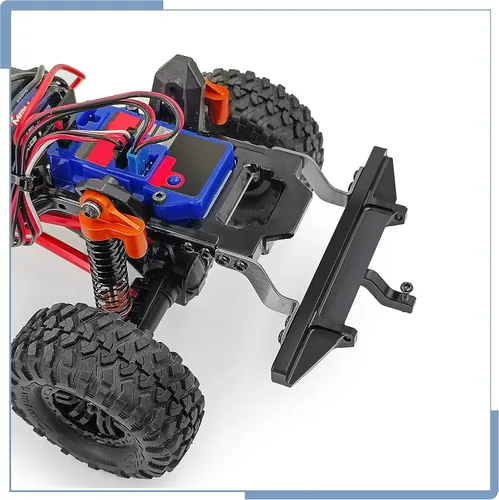 Miniatura 3 de Juego de parachoques trasero RC Protección del cuerpo para TRX4M actualizaciones Defender 1/18 Escala RC Crawler Accesorios de coche