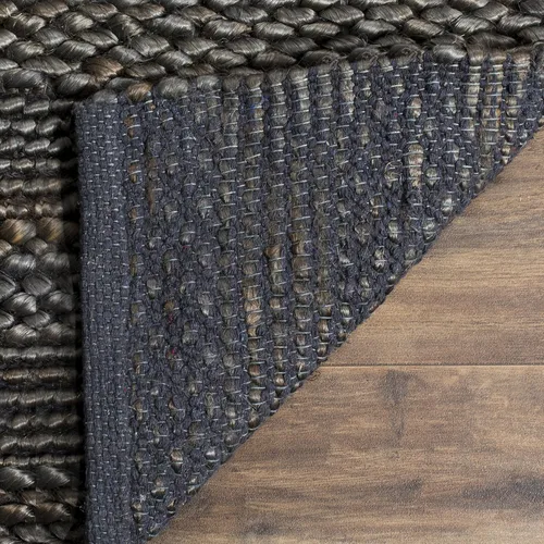 Miniatura 27 de SAFAVIEH Natural Fiber Collection - Alfombra decorativa de 2 x 3 pies, color lejía, yute hecho a mano, diseño trenzado tejido, ideal para entrada