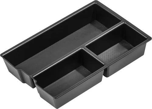 Vehicle OCD - Bandeja organizadora de consola central inferior para Dodge RAM 1500 (2009-18), RAM 2500/3500 (2010-18), RAM 1500 Classic (2019)