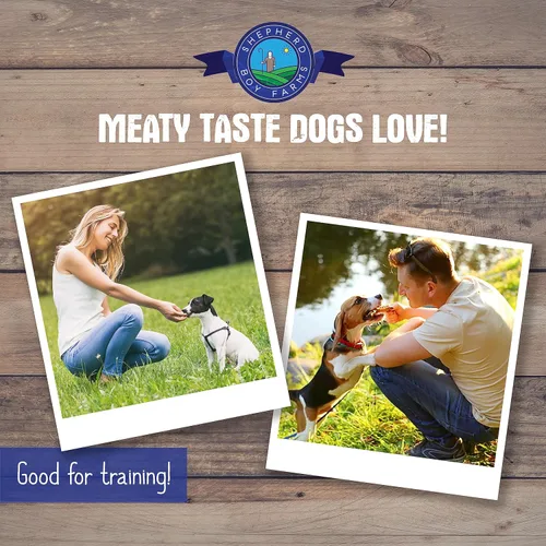 Miniatura 4 de Shepherd Boy Farms Golosinas liofilizadas para perros y gatos, hígado de cordero, golosinas y aperitivos liofilizados para perros totalmente