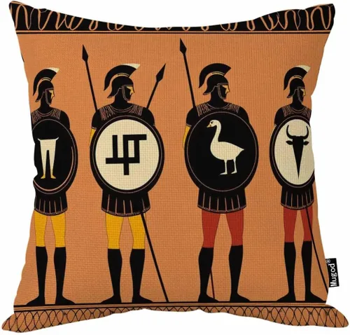 Miniatura 12 de Mugod Funda de almohada decorativa de pelota de tenis, bolas redondas paralelas, amarillas, verdes, negras, blancas, de algodón, fundas de almohada