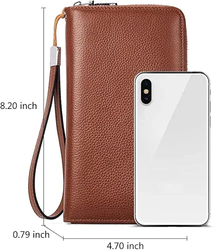 Miniatura 7 de BOSTANTEN Monederos y bolsos de cuero para mujer bolso de mano grande para trabajo bolso cruzado suave y carteras de cuero para mujer bloqueo RFID