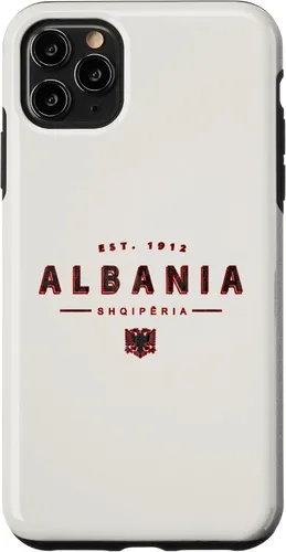 Miniatura 12 de iPhone 11 Albania - Bandera albanesa - Funda Shqipëria
