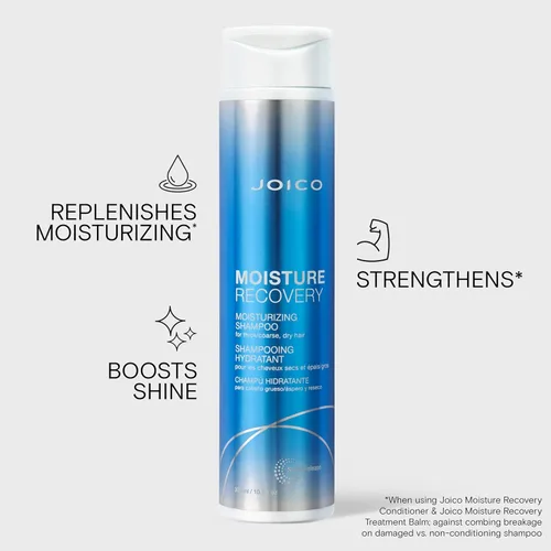 Miniatura 3 de Joico Moisture Recovery Moisturizing Shampoo For Thick, Coarse, Dry Hair Replenish Moisture Restore Smoothness & Elasticity Reduce Breakage