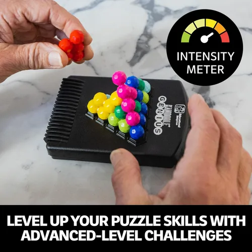 Miniatura 4 de Educational Insights Kanoodle Genius Juego de Rompecabezas 3D para Cerebro y Desafíos Intelectuales para Adultos, Adolescentes y Niños, Más de 200