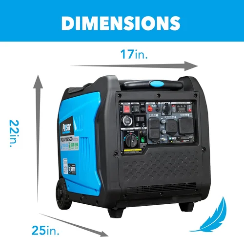 Miniatura 7 de Pulsar, generador inversor de 7,250 vatios de combustible dual sumamente silencioso con arranque remoto