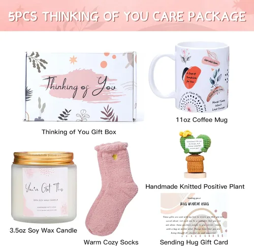 Miniatura 8 de Cestas de regalo para recuperación rápida para mujeres - Paquete de cuidados después de cirugía de recuperación - Regalos de cuidado personal
