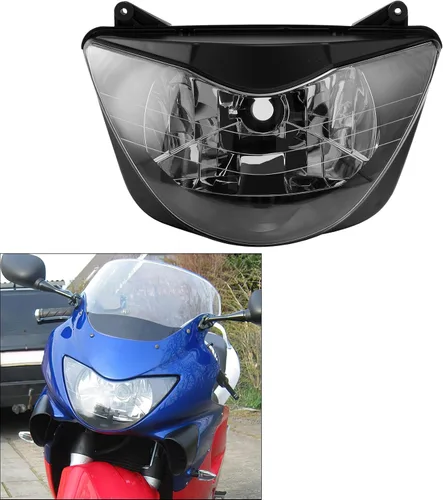 Miniatura 8 de TCT-MOTORPARTS Conjunto de lámpara de faro delantero para Honda CBR600 F4 CBR 600 F4 1999 2000