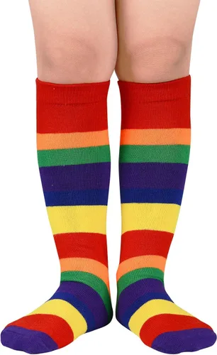 Miniatura 15 de Century Star Calcetines de fútbol de algodón para niños y jóvenes, calcetines de tubo suave, hasta la rodilla, calcetines deportivos largos