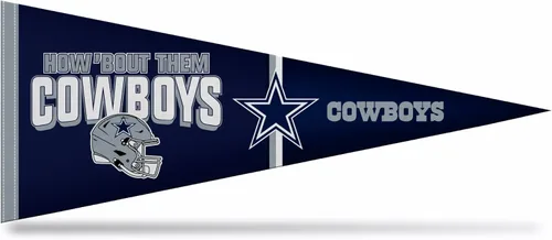 Miniatura 36 de Rico Industries NFL Football Primary 12" x 30" Felt Wall Décor Pennant - Great for Home/Bed Room/Man Cave Décor
