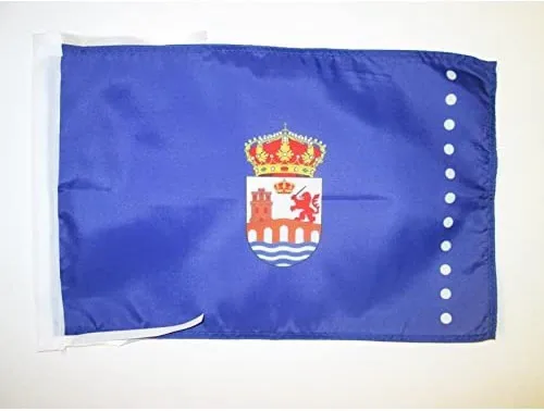 Miniatura 1186 de Bandera de México AZ FLAG, 45.7 x 30.5 cm, con cordones - Pequeñas banderas mexicanas de 30 x 45 cm - Bandera de 45.7 x 30.5 cm