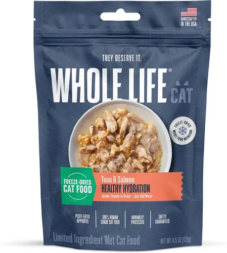 Miniatura 12 de Whole Life Pet Suplementos para Piel y Pelaje Saludables para Gatos para Piel Seca, Alivio de Alergias y Estómago, Apoyo Inmunológico y Digestivo