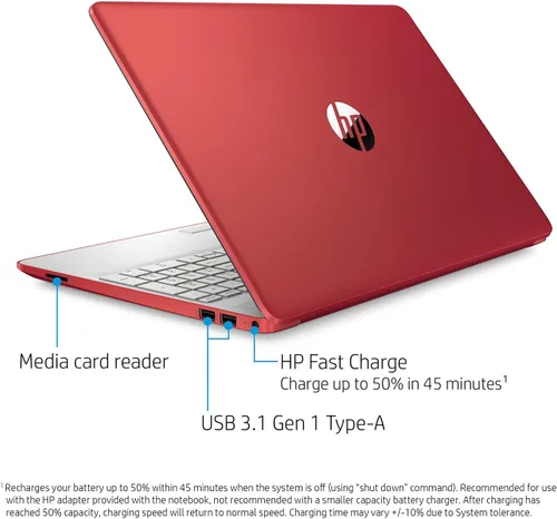 Miniatura 8 de HP Laptop Pavilion 2022 HD de 15.6 pulgadas, procesador Intel Pentium de cuatro núcleos, 8 GB de RAM, SSD de 128 GB, vida útil de batería de 11