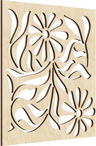Miniatura 41 de Barryton - Paneles decorativos de madera con calado, extra pequeños, 7 3/8 pulgadas de ancho x 7 3/8 pulgadas de alto x 1/4 pulgadas de alto, roble