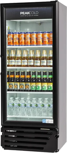 Miniatura 16 de PEAKCOLD PLUS - Refrigerador y refrigerador vertical comercial de 2 puertas, 25.7 pies cúbicos Blanco