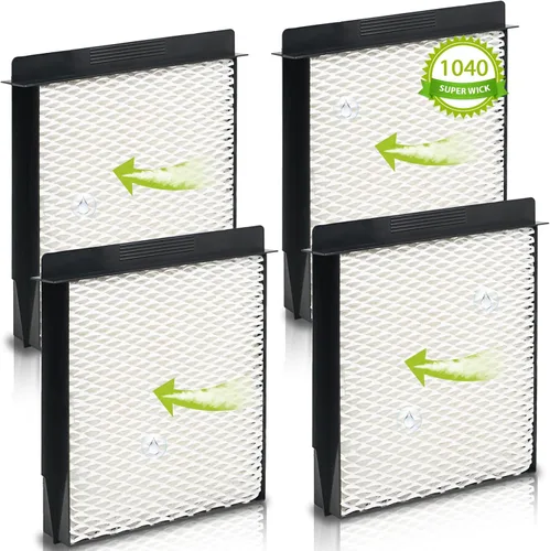 1040 Super Wick - Filtro humidificador de repuesto compatible con Aircare Essick Air 3D6100 5D6700 76D100 CM330ABLK CM330AWHT CM330DBLK CM330DWHT