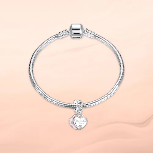 Miniatura 2 de Annmors Charms for Bracelets Family Animal Safety Chains Nature Dangle for Women Bracelets & Necklace Pendant