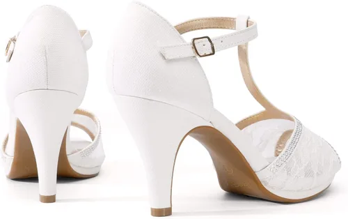 Miniatura 3 de Dream Pairs, Amore - Sandalias modernas para mujer, con tacón de aguja y puntera abierta